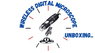 Digital Microscope Unboxing | Compatible for iPhone, Android , ipad ,Windows & Mac