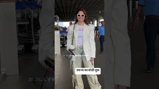 ❤️Tamannah Bhatia,Mumabi Spotted At Airport #tamannahbhatia