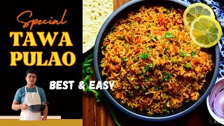 How to make Tawa Pulao - mumbai style tawa pulao recipe 😋😋😋