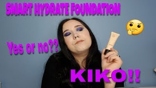 KIKO SMART HYDRATE FOUNDATION WEAR TEST & REVIEW!! YES OR NO??