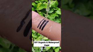 DIY Organic & Waterproof Kajal At Home🤔 #viral #shorts #short #ytshort #youtubeshort #homemadekajal