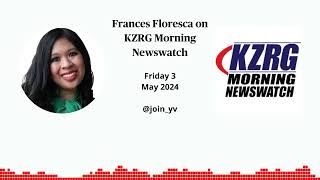 Frances Floresca on KZRG Morning Newswatch: Sanctuary City Police Arrest Over 1K Migrants