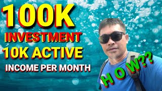 100k investment | 10k tubo per month