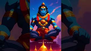 What If Anime is made on Lord Hanuman 🕉️🚩 #anime #hanuman