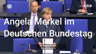 Bundestag: Angela Merkel (CDU) zum Thema Ratspräsidentschaft 16  12  2020