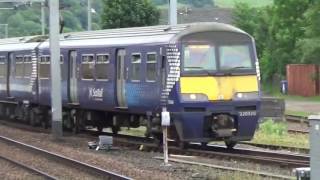 Trains at dumbarton central 17/06/17