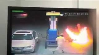 Petrol Pump Burning - Accident | Fire Safety