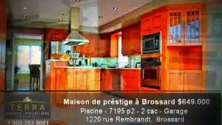 Maison à vendre à Brossard - Préstige