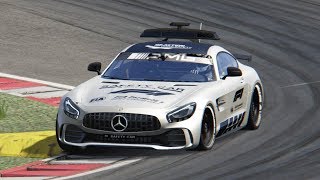 F1 2019 Red Bull Ring - Hotlap with the SAFETY CAR - Mercedes AMG GT R