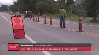 ¿Cuáles son las rutas de Jujuy que se empezarán a repavimentar?