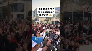 When Filipino dominates the crowd #kawawangcowboy #banyoqueen