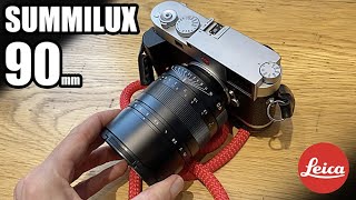 🔴 The MOST Expensive Bokeh Lens? Leica Summilux 90mm f1.5 M