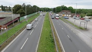 Thoughtless housing construction by A31 at St Leonards