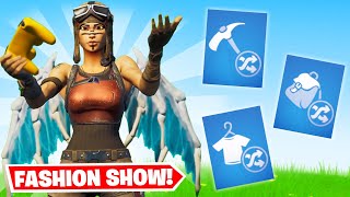 RANDOM RARE SKIN OUTFIT GENERATOR in Fortnite Fashion Shows...