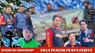 SERUNYA ACARA ANIVERSARY KOMUNITAS PON DI VILLA PUNCAK BUMI ASA (22-02-2024)