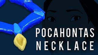 How to make the Pocahontas Necklace using foam