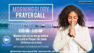 Women's Morning Glory Prayer - April 27 2024