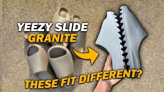 Adidas Yeezy Slide Granite On Feet Review - These Fit Different?