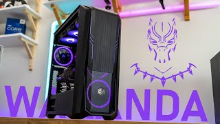 WAKANDA FOREVER - CoolerMaster MB500 x TeamGroup Build Time Lapse