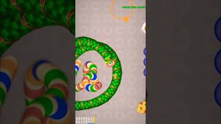 Magic snake game play 😱😱 Little snake #wormszone #gaming #snake