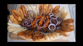 TILAPIA PLANTAIN POTATOES "Recipe"