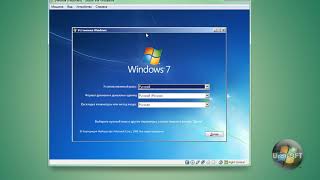 Создание сборки Windows 7 - Начало установки системы