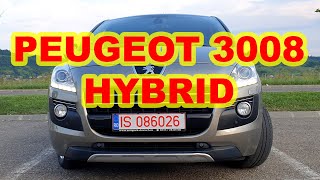 Peugeot 3008 Hybrid SUV 4x4 Automat 200 CP 2012 Euro 5 Padele Head Up Prezentare si Test Drive