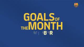 GOALS OF THE MONTH   October s training sessions