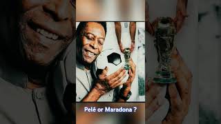 Pelé - Like. Maradona - Subscribe.