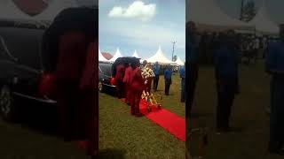 The body of Uncle Oyuruka arrives at Ngora Township PS April 18, 2021