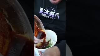 CHICKEN SPICY WONTON SAUCE #food #reaction