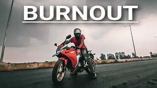 Easy to do "Burnout" | Honda Cbr250r