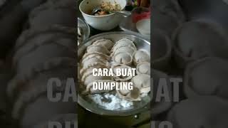 Cara buat dumpling !!