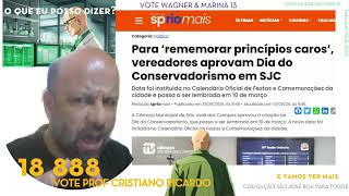 o que eu posso dizer sobre a câmara de vereadores de SJC?