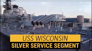 Battleship Wisconsin Silver Segment for Navy Week Madison 2020