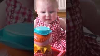 Cute baby funny video 😀😍 #cutebaby # viral #kids #shorts #youtubeshorts(1)