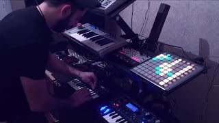 Greg Avak - Renaissance  - live performance (KORG volca bass and MiniNova)