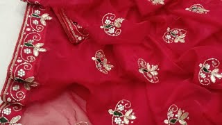 🔥🔥🔥 latest jaipuri organza saree 2024||जयपुरी साड़ी का नया कलेक्शन|bella fashion world