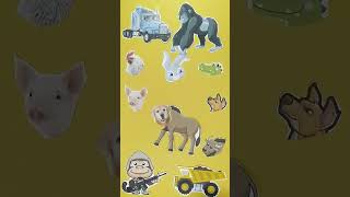 Puzzle animals part 39 #shorts #animalsounds