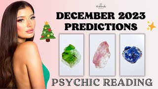 🎄🎅 DECEMBER 2023 PREDICTIONS PICK A CARD 🎅🎄 *DETAILED* Psychic Tarot Reading