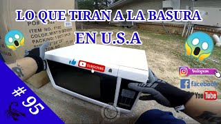 😱 LO QUE TIRAN A LA BASURA EN 🇺🇸 U.S.A # 95