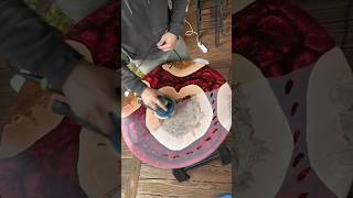 Life is like a resin disc,!#viralvideo #youtubeshorts #wood #polishing