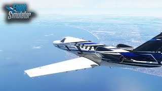 Charter Ops in Working Title Citation CJ4 with PilotEdge Online ATC - Microsoft Flight Sim 2020