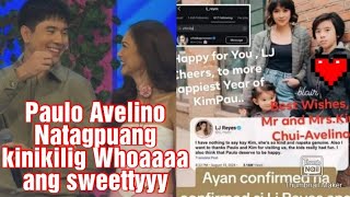 Paulo Avelino/Natagpuang kinikilig/Omg ang gwapo/I feel you kimmy.#kimpau #duoshowbuzz #ctto #viral