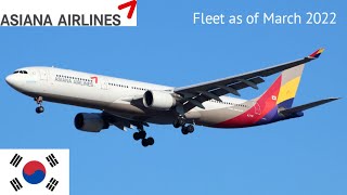 Asiana Airlines Fleet as of March 2022