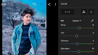 Lightroom Dark Blue Editing | Learn photo editing