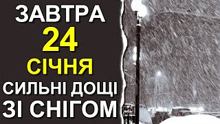 ПОГОДА НА ЗАВТРА: 24 ЯНВАРЯ 2024 | Точная погода на день в Украине