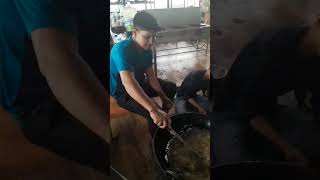 अब बब! एक हजार लोकांचे मंचुरण😱😱#shortvideo #youtubeshort  #streetfood