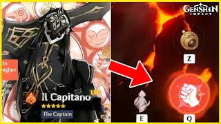 ¡INESPERADAMENTE! se REVELA ESTO de CAPITANO - Genshin Impact