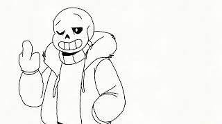 Undertale - Sans vs Black Stick ♠️